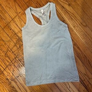 Athleta Light Green Racerback Tank Top